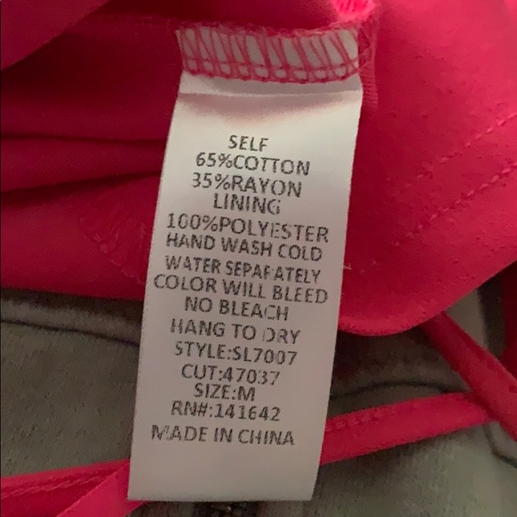 She + Sky Pink Mini Dress - Picture 7 of 7